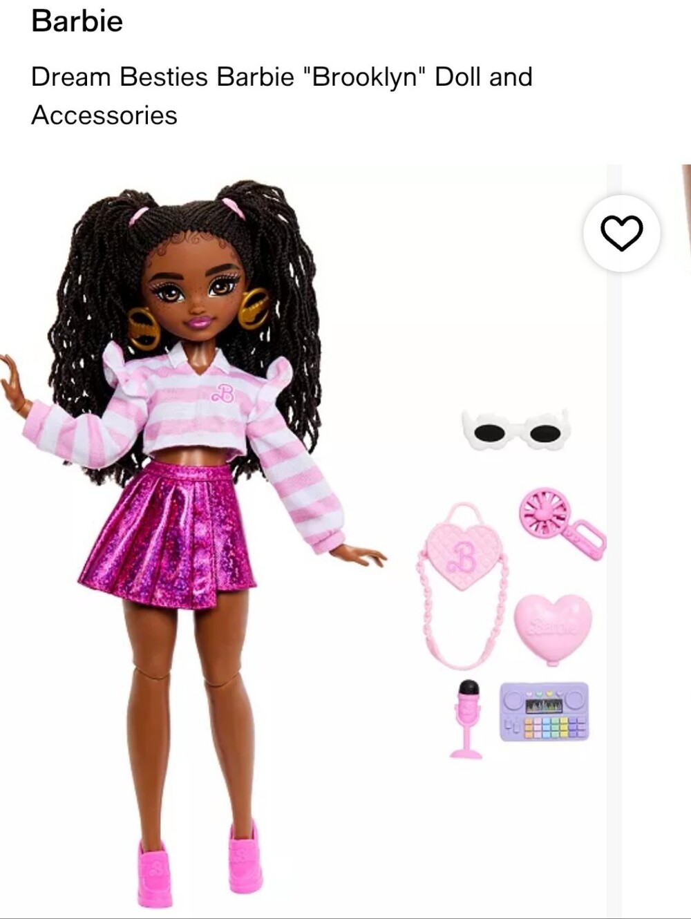Barbie Dream Besties Doll -Brooklyn